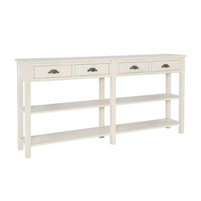 Lauren Console Cream Crackle - Powell Company