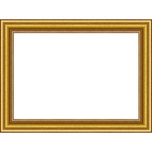 Amanti Art Townhouse Gold Framed Dry Erase Magnetic Board - 1 of 4