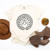 Simply Sage Market Women's Turkey Circle Short Sleeve Garment Dyed Tee - 3 of 4