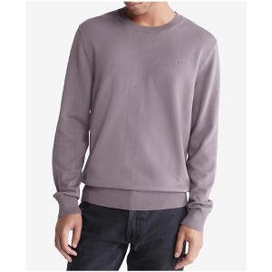 Calvin Klein Mens Monogram Logo Pullover Sweater - 1 of 1