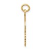 Black Bow Jewelry 14k Yellow Gold Polished Boys Head Charm or Pendant, 16mm - 2 of 4
