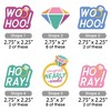 Big Dot of Happiness Just Engaged - Colorful - DIY Shaped Engagement Party Cut-Outs - 24 Count - 2 of 4