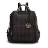 MKF Collection Cora Milan M Signature Trendy Travel Backpack by Mia K - 2 of 4