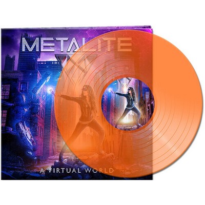Metalite - A Virtual World - Clear Orange (Vinyl)