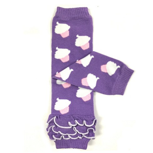 Wrapables Colorful Baby Toddler Leg Warmers Cupcakes Target