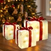 Presence 3PCS Christmas Lighted Gift Boxes - 3 of 4