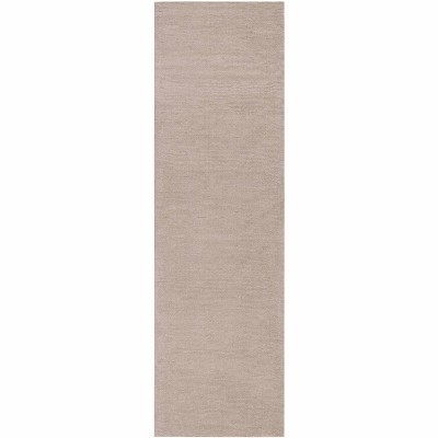 Hauteloom Brockton Solid Tan Wool Rug