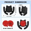 TruAIR Cat Design PopSocket Car Mount with Strong Adhesive Base - 2 of 4
