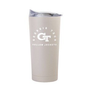 NCAA Georgia Tech Yellow Jackets Sand Powder Coat Tumbler - 20oz - 1 of 2