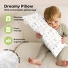 KeaBabies Buddy Toddler Pillow with Pillowcase, 10x18 Buddy Pillow for Toddler, Soft Kids Pillow for Sleeping, Travel, Age 2-5 - 3 of 4