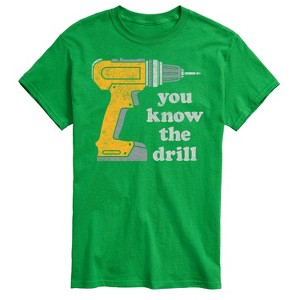 Men's - Instant Message - You Know The Drill Short Sleeve Graphic T-Shirt - 1 of 4
