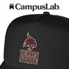 Texas State University Primary Logo Foam Snapback Trucker Hat -, Black, One Size - 4 of 4