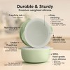 2-Pack Prep Baby Bowls with Suctions & Lids, Silicone Bowls for Baby Boy, Girl, Toddler Suction Bowl, Kids Bowl BPA-Free - 2 of 4