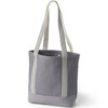 Lands' End Open Top Long Handle Canvas Tote Bag - 4 of 4