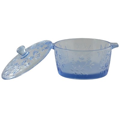 Slickblue Coralberry Design Dessert Bowl with Lid - 21 Oz. in 2 Color Options