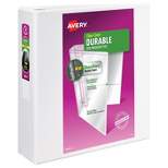 Avery Durable 3" 3-Ring View Binder White (17042) 823518