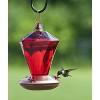 Woodlink Audubon Ruby Diamond Glass Hummingbird Feeder - Copper/Red (24 Oz) - 2 of 3