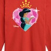 Boys' - Disney Princess - Jasmine Heart Long Sleeve Graphic T-Shirt - 2 of 4