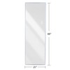 FURNIinspire Decorative Wall Mirrors Full Length Mirror, All-Mounted Mirror Rounded Corners, Rectangle Mirror For Bedroom, Dressing Room, 65"*21" - 3 of 4
