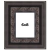 PosterPalooza | Photo Size 3.5" Wide Ornate Black Frame - UV Acrylic, Foam Board Backing, Hanging Hardware - 2 of 4