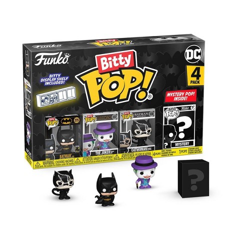 Funko Bitty Pop! Batman/the Joker/catwoman/mystery 85th Figures - 4pk :  Target