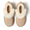 Fireside by Dearfoams Women's Bayswater Genuine Shearling Quilted Platform Bootie - 4 of 4
