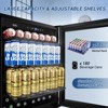 Velivi 24 Inch Beverage Refrigerator, 5.2 Cu. Ft. Drink Refrigerator with Glass Door - 3 of 4