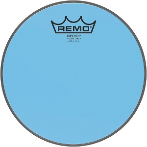 Remo Emperor Colortone Blue Drum Head - 1 of 2