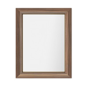 Apmir High-Strength Tempered Glass and Aluminum Alloy Framed French Cleat Mounted Wall Decor Mirror in matte black with 5-Year Warranty - 1 of 4