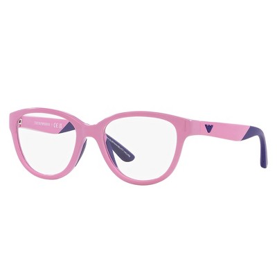 Emporio Armani EK 3002 6016 Childrens Cat-Eye Eyeglasses Shiny Lilac 45mm