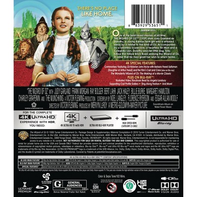 The Wizard of Oz 4K Ultra HD Blu-ray