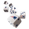 MasterPieces Officially Licensed NFL New England Patriots - 6 Piece D6 Gaming Dice Set Ages 6 and Up - 3 of 4