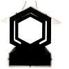 JCS Wildlife Geometric Hanging Bird Feeder Holds 3 Cups - 4 of 4