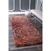 Ardelle Swirl Shaggy Area Rug - nuLOOM - image 2 of 4