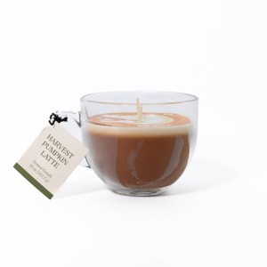 2 Wicks Latte Candle Pumpkin Latte - Bullseye's Playground™ - 1 of 3