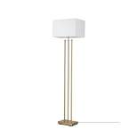 62" Soho Floor Lamp with Linen Shade White - Globe Electric