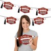 Big Dot of Happiness Grad Football - Grad Cap Decorations DIY 2026 Graduation Large Party Essentials - Set of 20 - 2 of 4