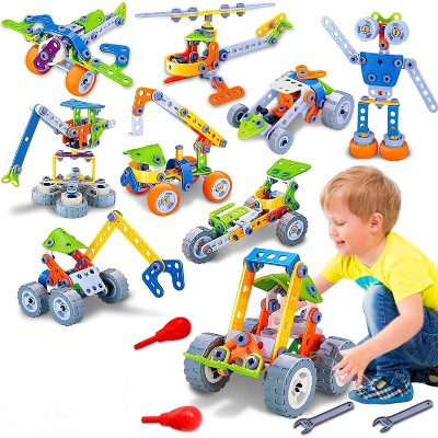Attop Building Toys for Kids Ages 4-8 5-7 6-8 Preschool Educational Stem Activities for Boys 3-5 4-6 8-10 Creative Games Christmas Idea Gift
