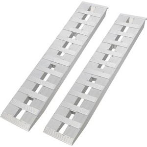 Loading Ramps for Pickup Trucks,ATV Ramp Loading Ramps for Motorcycles, ATV/UTV, Lawn mowers, Tractors - 1 of 4