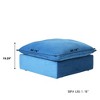 WJShome Sectional Couches Storage Ottomans£¬Cushion Covers Removable - 3 of 4