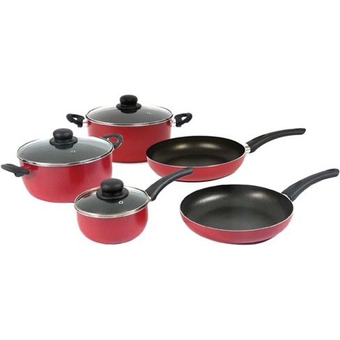 Oster 10 Piece Non Stick Cookware Set in Charcoal Grey