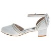 Badgley Mischka Girls' Low Heeled Dress Pumps. (Little Kids/Big Kids) - 3 of 4