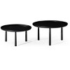 Maven Lane Sonia Rustic Wooden Nesting Coffee Tables - 2 of 4