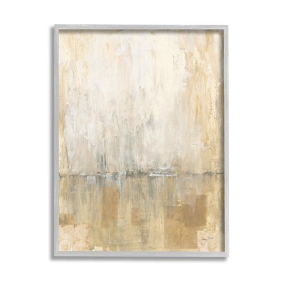 Stupell Abstract Beige Grey Horizon Circles