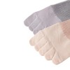 Anna-Kaci 3-Pack Women's Pure Cotton Five-Toe Socks with Antibacterial Breathable Design - 3 of 4