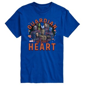 Men's - Marvel - Guardian Of Your Heart Valentine Short Sleeve Graphic T-Shirt - 1 of 4