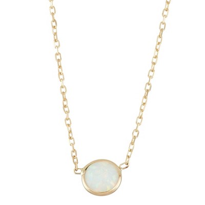 Designs By Gioelli 10K Yellow Gold Gemstone Station Necklace