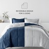 BAGOKIE 5/7 Pieces Bedding Set Reversible Comforter and Patterned Sheet Set - 4 of 4