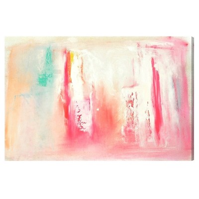 Contemporary Square Abstract Watercolor Abstract Art Sale Pink Square Abstract Wall Art Abstractsbylaberge Original Abstract Art Pink . Art & Collectibles Painting Sibawor.id