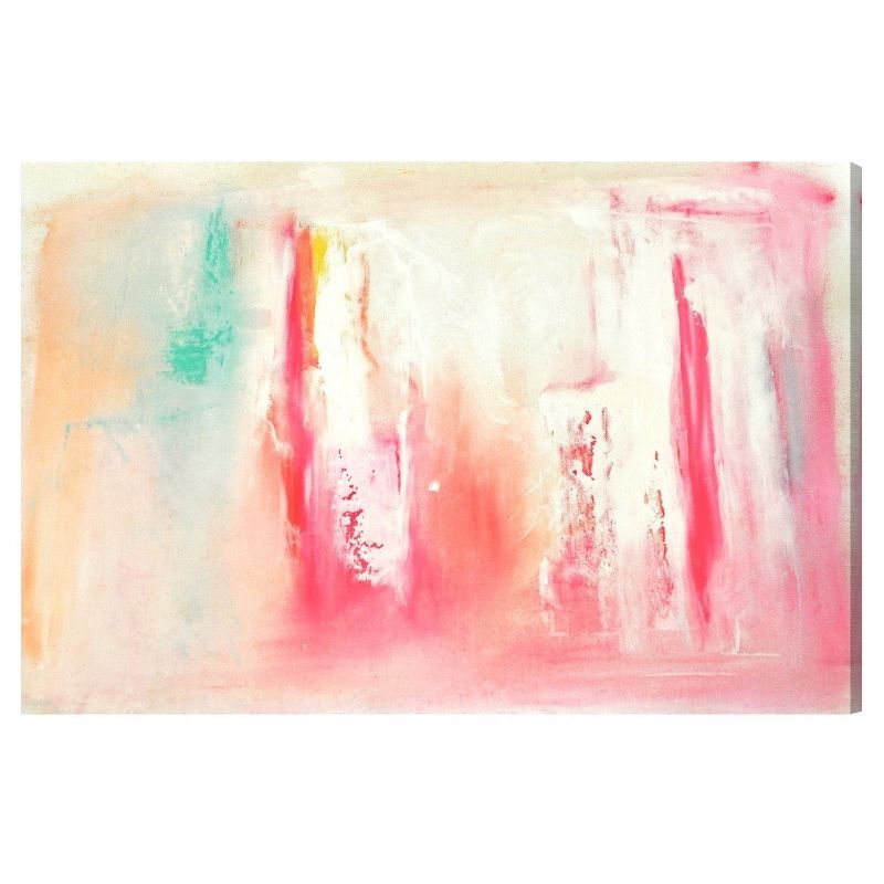 24&#34; x 36&#34; Dreaming Abstract Unframed Canvas Wall Art in Pink - Oliver Gal, 1 of 5